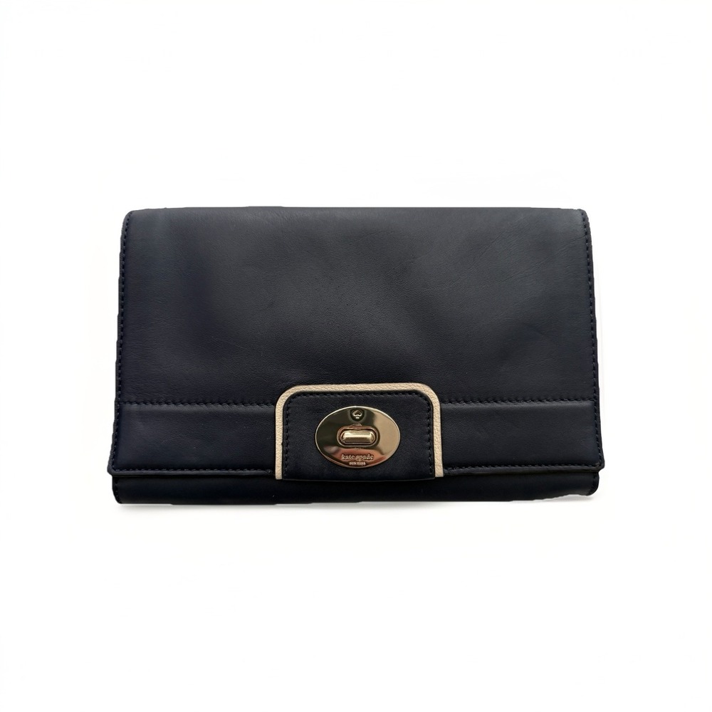 NWT Kate Spade Juliana Hampton Road Crossbody Navy Pebbled‎ Leather Purse Bag